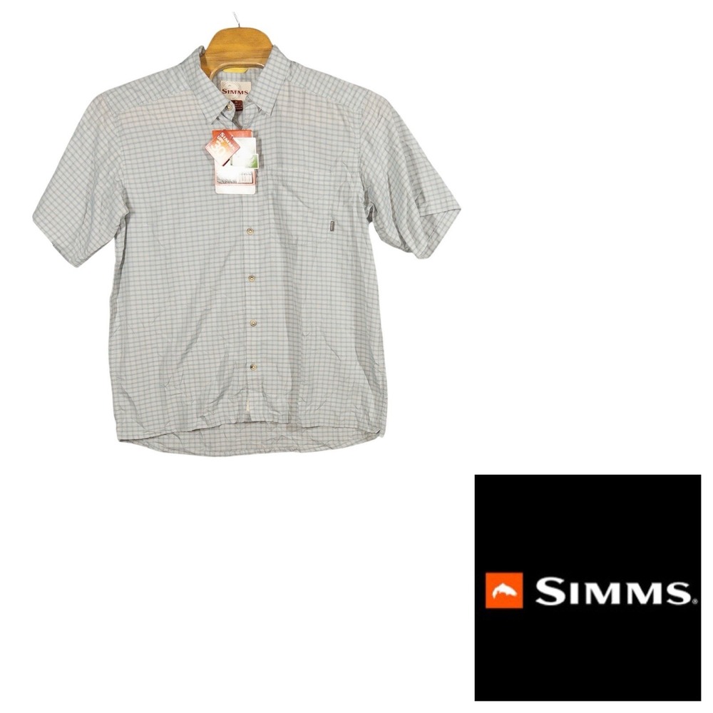 NWT Simms Morada UPF 30 Shirt Mens XL‎ Performance Material Gorpcore Outdoors